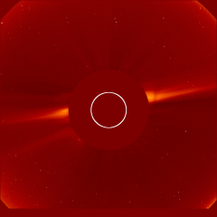 Image of solar wind