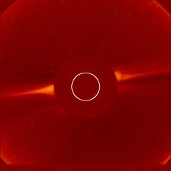 Image of solar wind