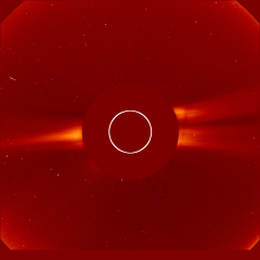 Image of solar wind