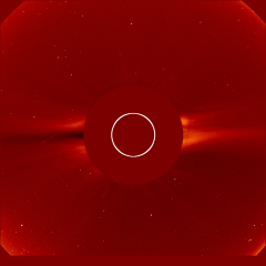 Image of solar wind