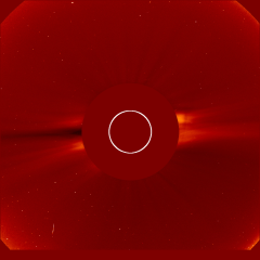 Image of solar wind