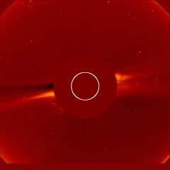 Image of solar wind