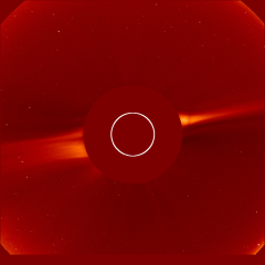 Image of solar wind