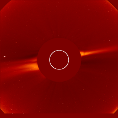 Image of solar wind