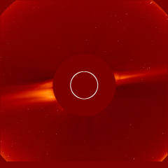 Image of solar wind