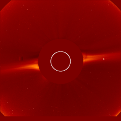 Image of solar wind