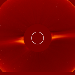 Image of solar wind