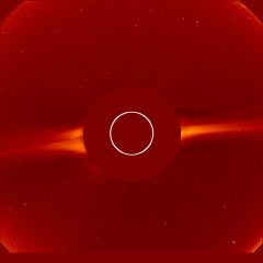 Image of solar wind