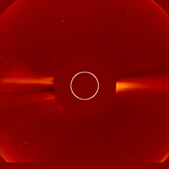 Image of solar wind