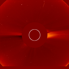 Image of solar wind