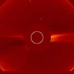 Image of solar wind