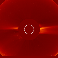 Image of solar wind