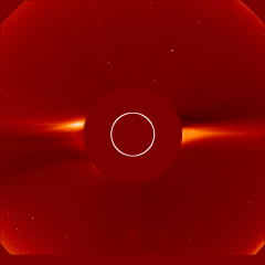 Image of solar wind