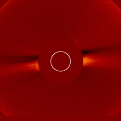 Image of solar wind