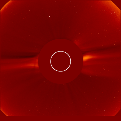 Image of solar wind