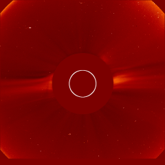 Image of solar wind