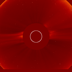 Image of solar wind