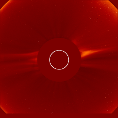 Image of solar wind