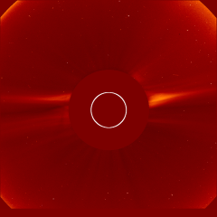 Image of solar wind