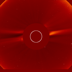 Image of solar wind