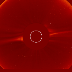 Image of solar wind