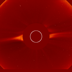 Image of solar wind