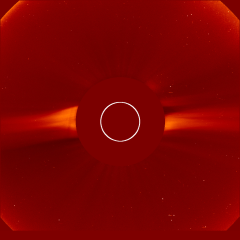 Image of solar wind