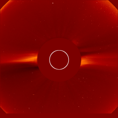 Image of solar wind