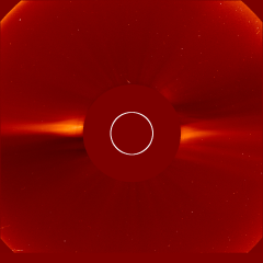 Image of solar wind