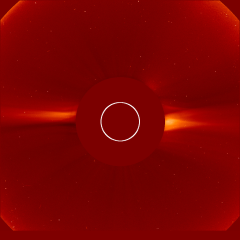 Image of solar wind