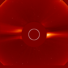 Image of solar wind