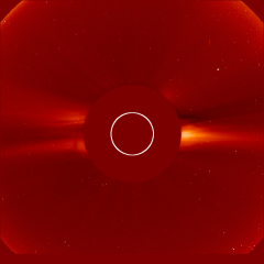 Image of solar wind