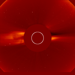 Image of solar wind