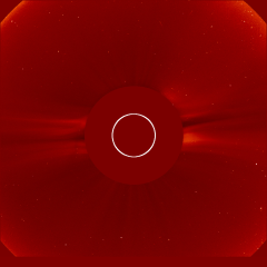 Image of solar wind