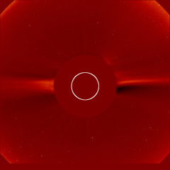 Image of solar wind