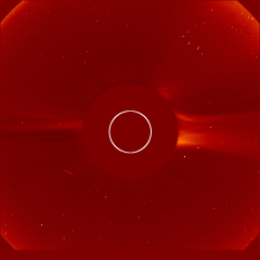 Image of solar wind