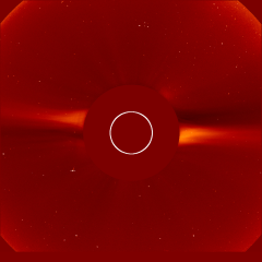 Image of solar wind