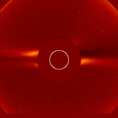 Image of solar wind