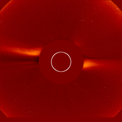 Image of solar wind