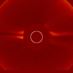 Image of solar wind