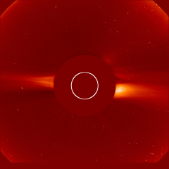 Image of solar wind