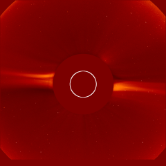 Image of solar wind