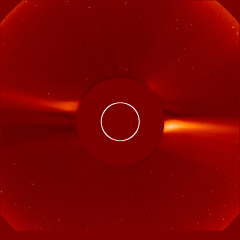 Image of solar wind