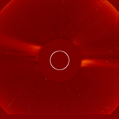 Image of solar wind