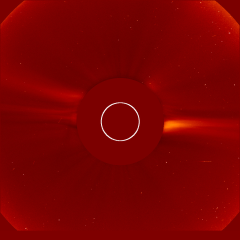 Image of solar wind