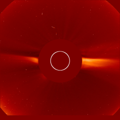 Image of solar wind