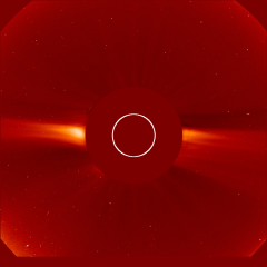 Image of solar wind