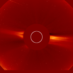 Image of solar wind