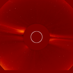 Image of solar wind