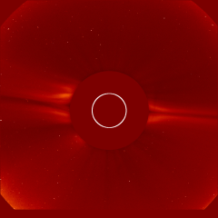 Image of solar wind